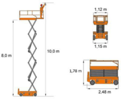 Dingli JCPT1012HD - 10m